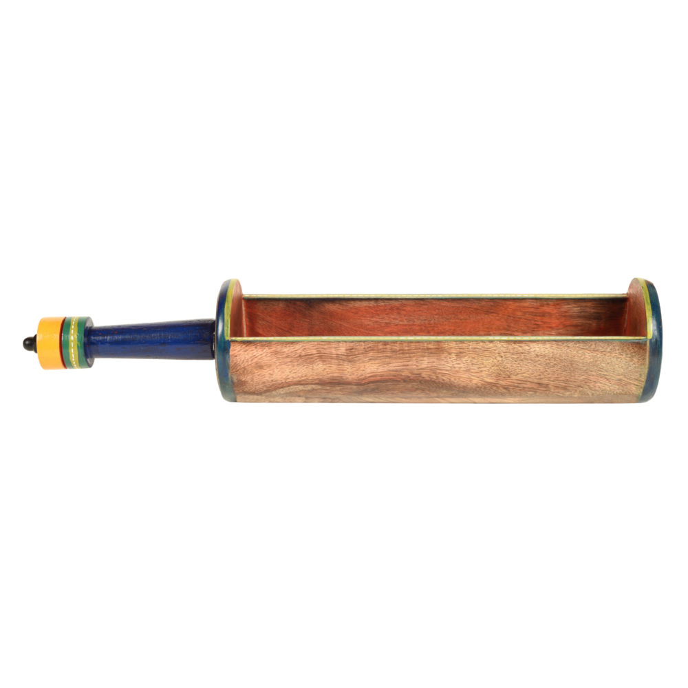 Moorni Midnight Blue Snacks Server in Tubular Shape