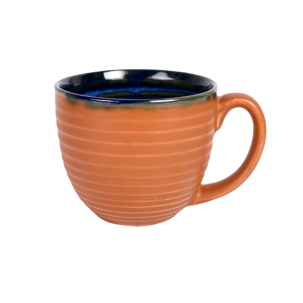 Moorni Coffee Mug Ceramic Brown (Set of 2) (5x3.75x3.1)