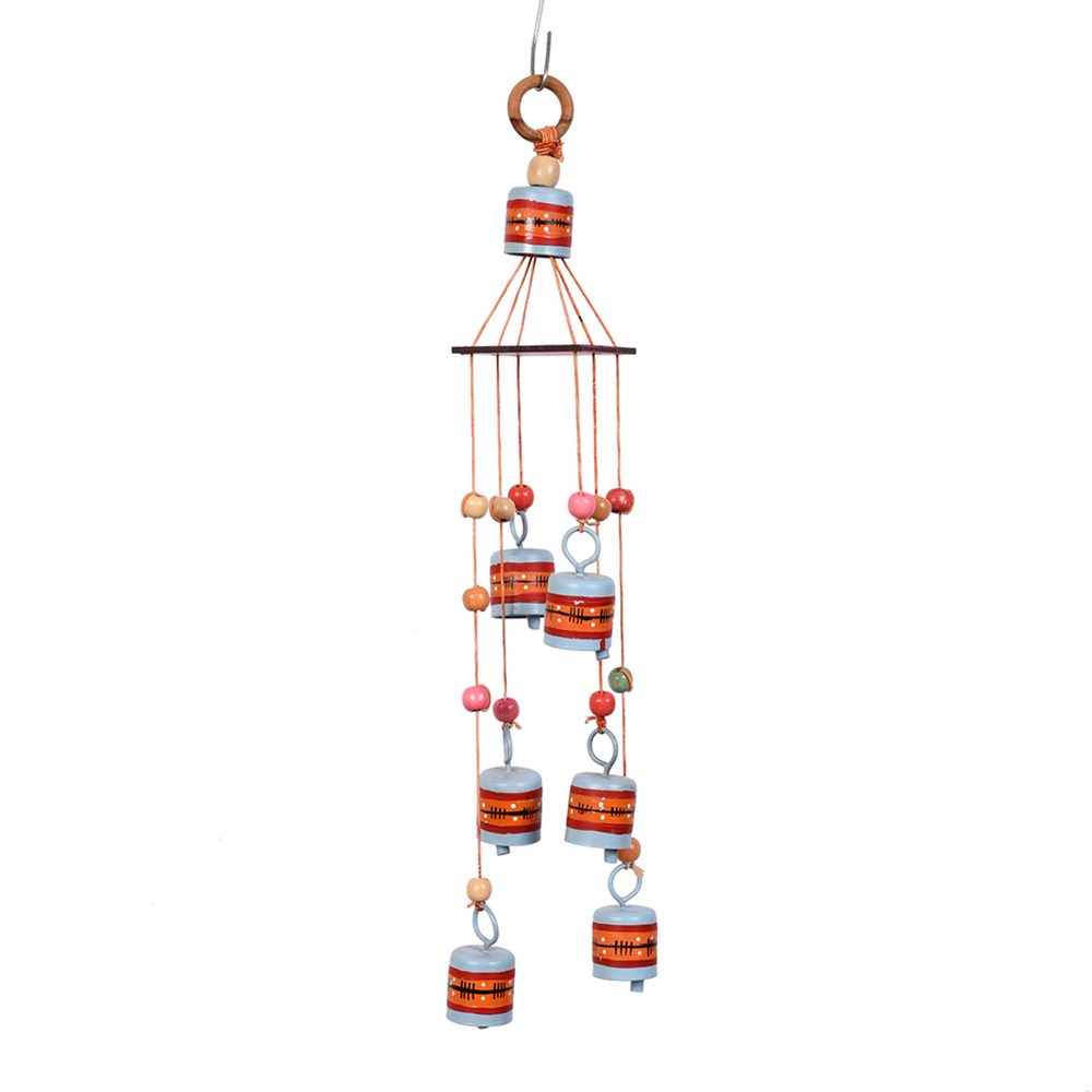 Moorni Windchime 6 Metal Bells (12x2.5x)