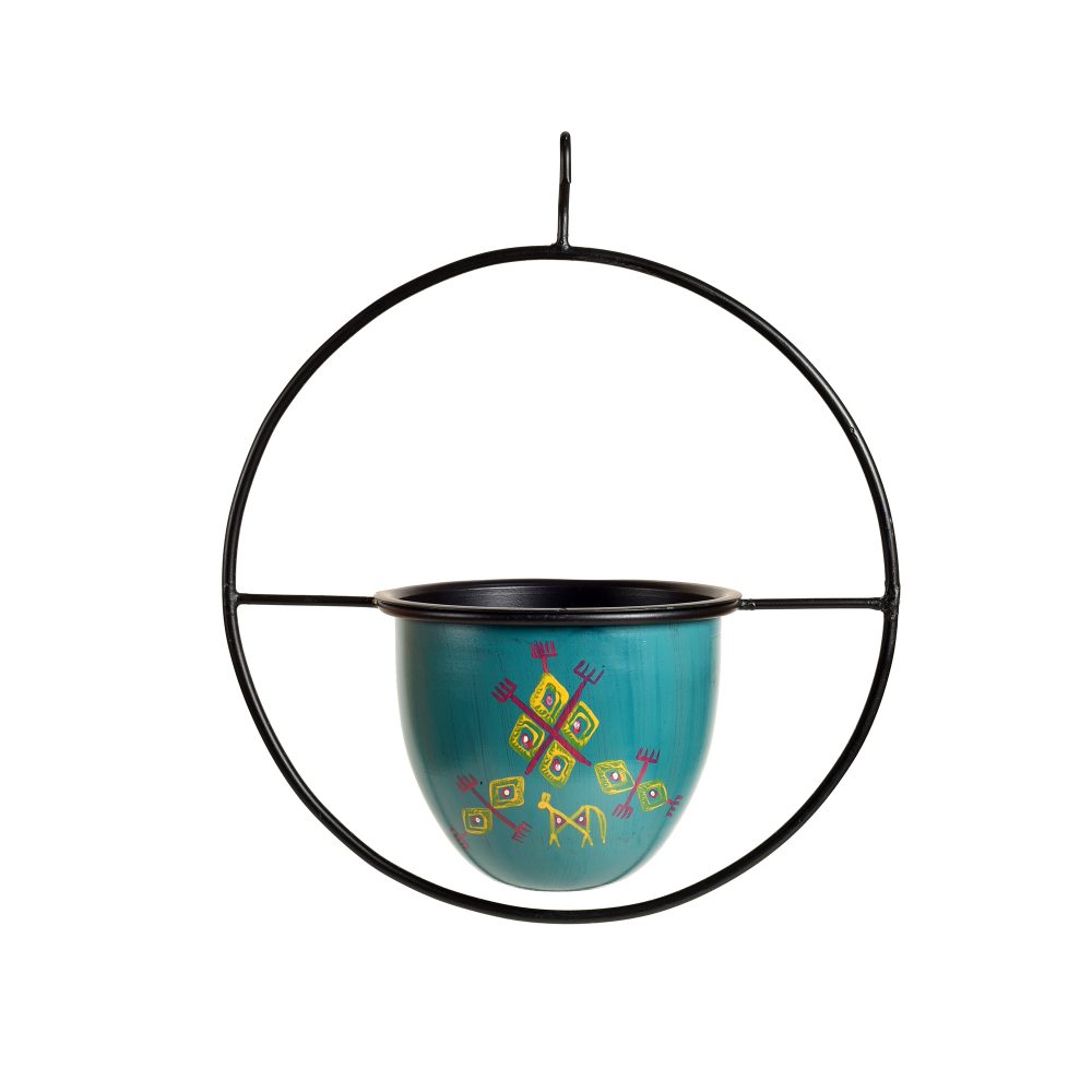 Moorni Colourful Hanging Planters So2 (12x6x27)