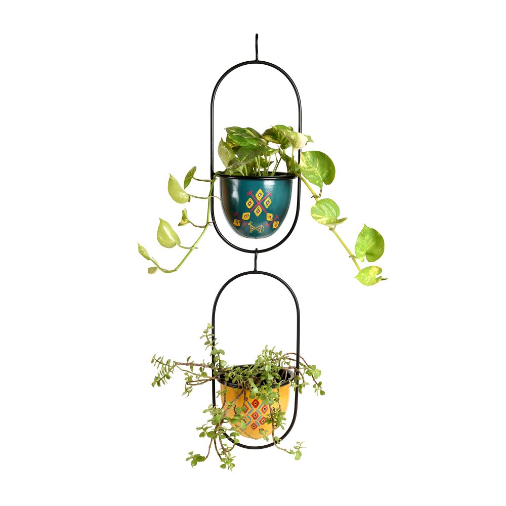 Moorni Colourful Hanging Planters So2 (7x6x33)
