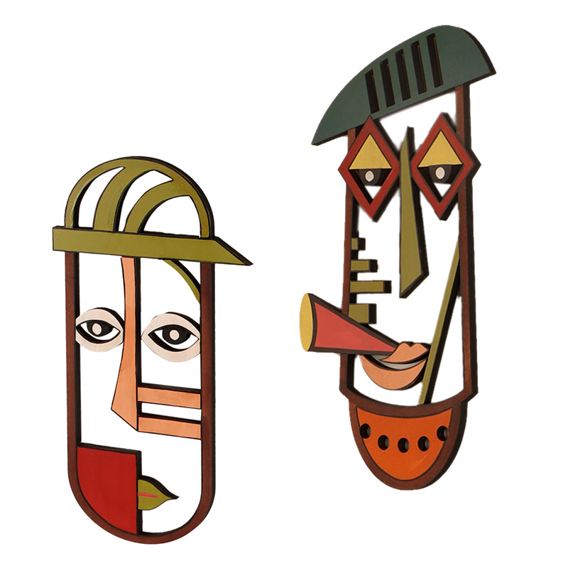 Moorni Don & Peter Wall Decor Set of 2