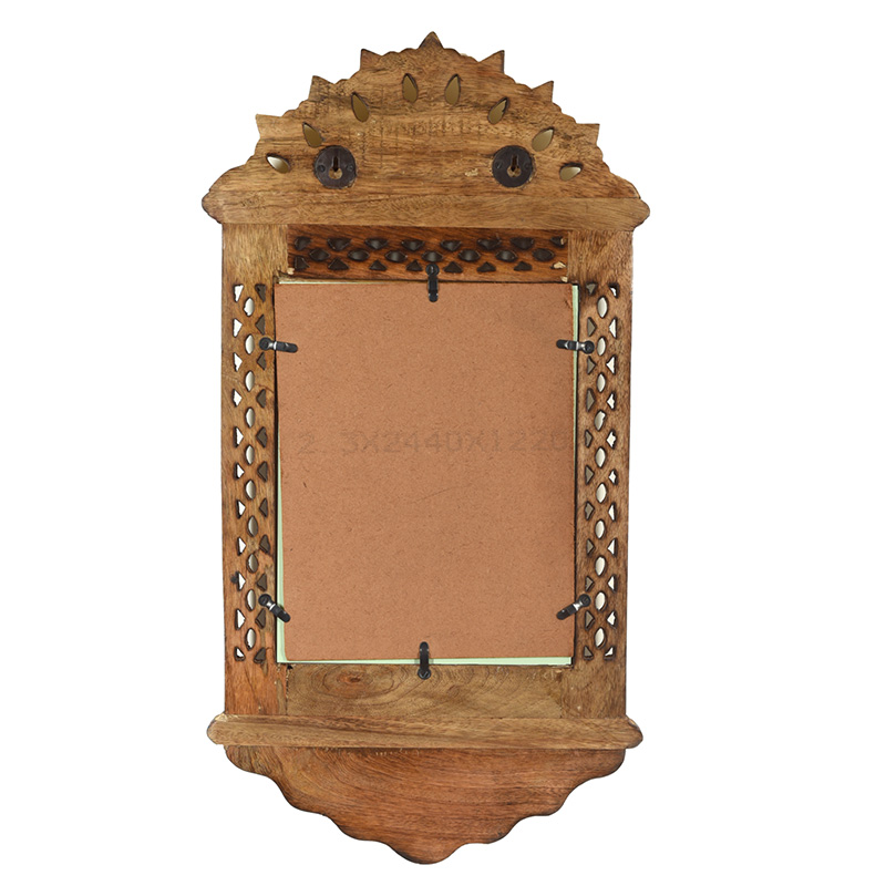 Moorni Handcrafted Jharokha Mirror Large - (12x22 in)