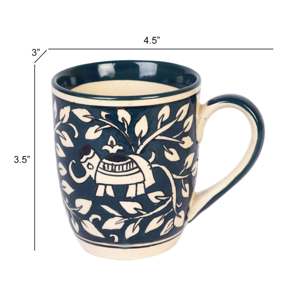 Moorni Midnightxs Elephants Drinking Mugs