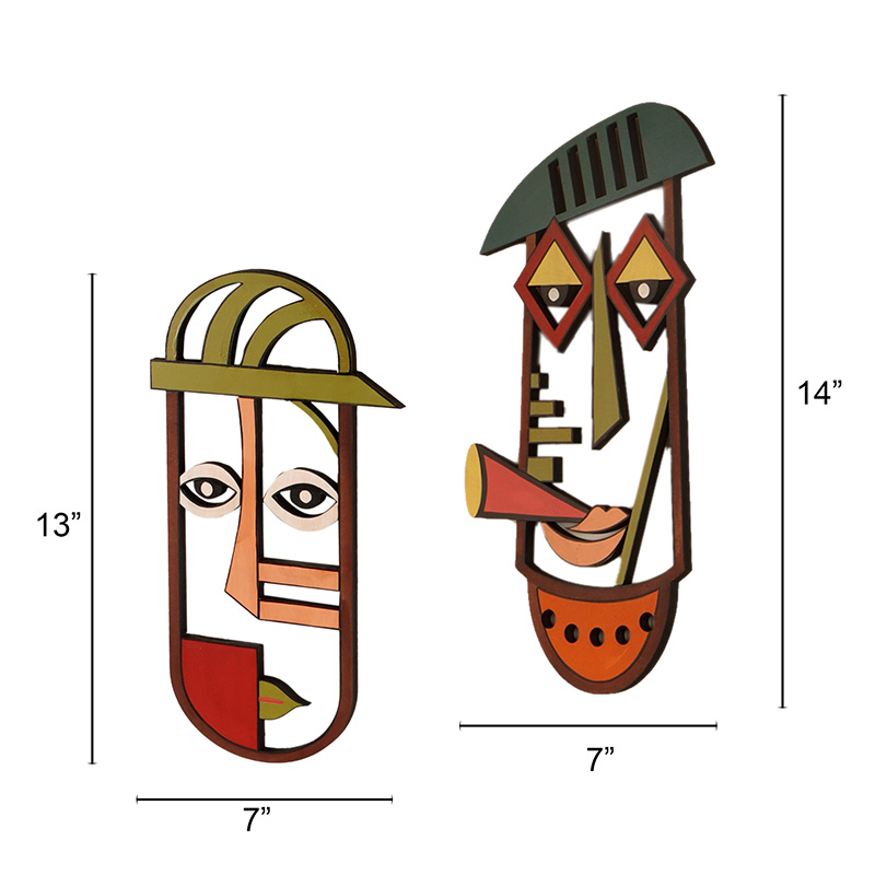 Moorni Don & Peter Wall Decor Set of 2