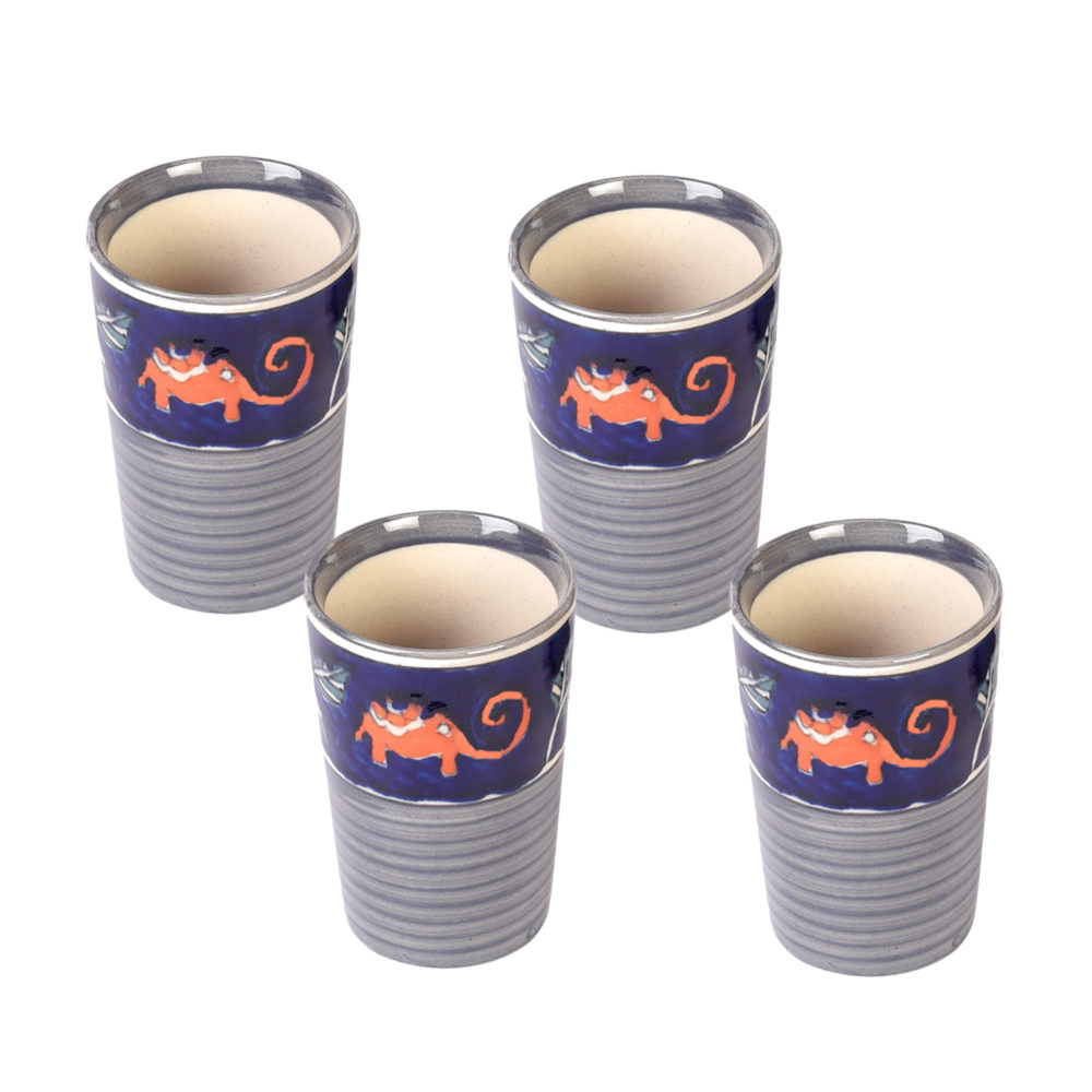 Moorni Morning Tuskers Drinking Glasses S04