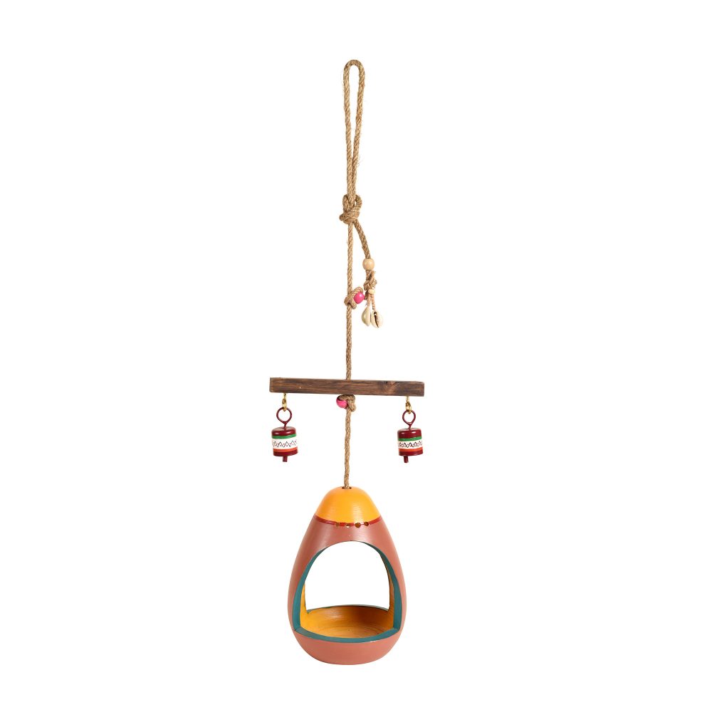 Moorni Colourful Hanging Bird Feeder (5x5x23)