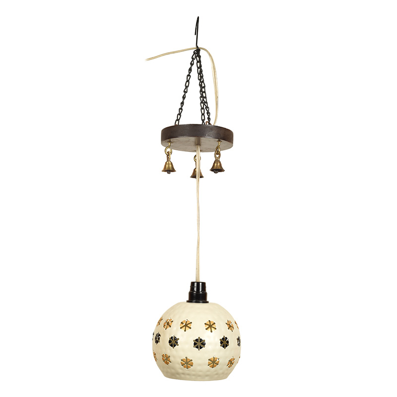Moorni Star-1 Dome Shaped Pendant Lamp In White