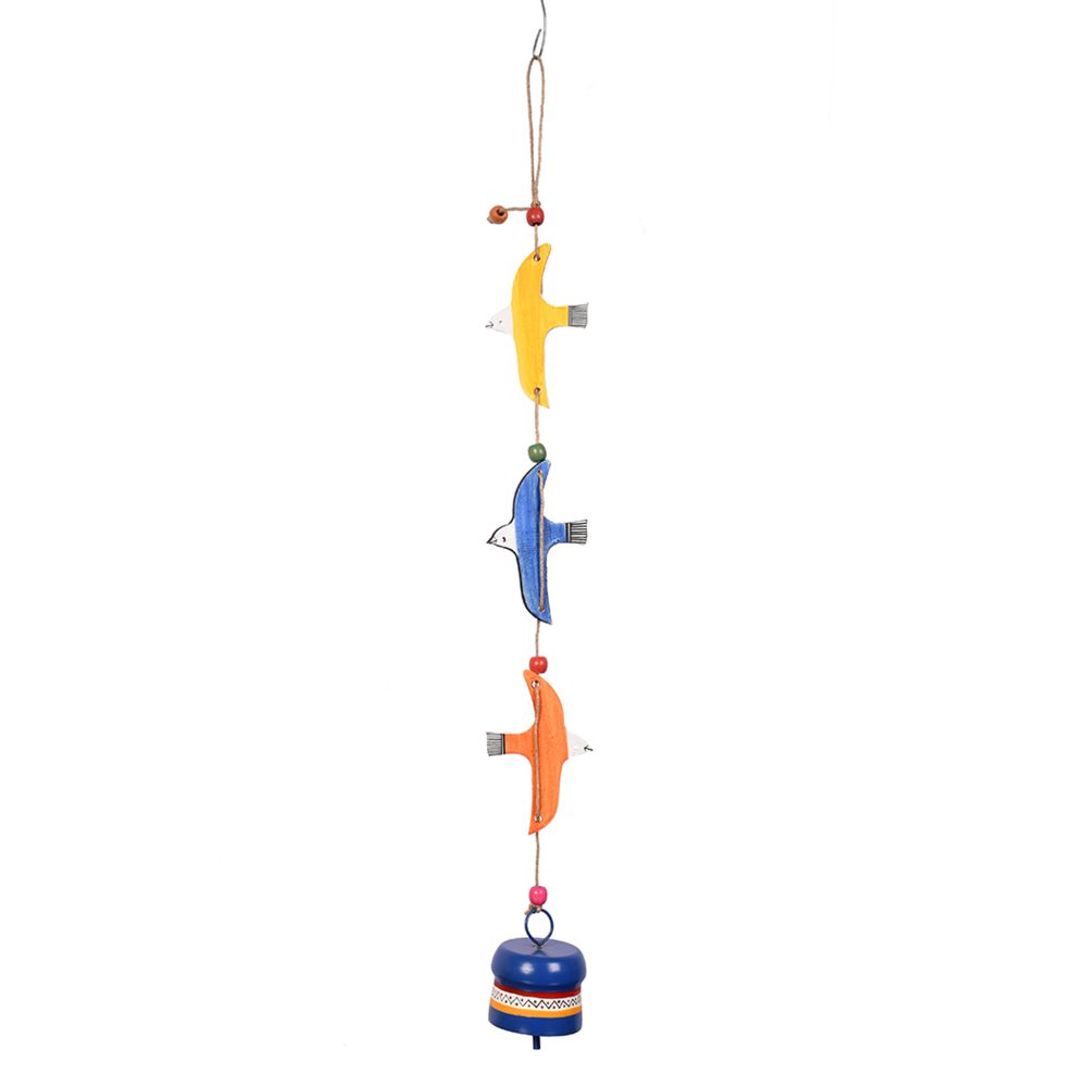 Moorni Windchime Wooden 3 Flying Birds (24x2)