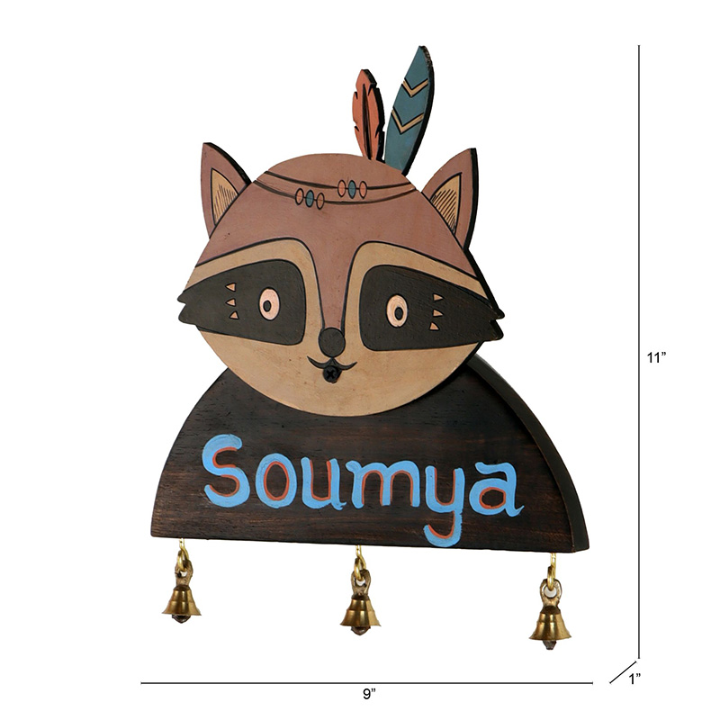 Moorni Bachpanâ€™s Buddy Nameplate - (9.1x1x11 in)