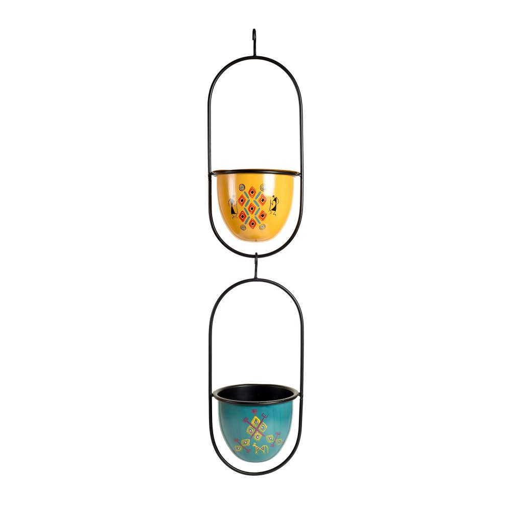 Moorni Colourful Hanging Planters So2 (7x6x33)