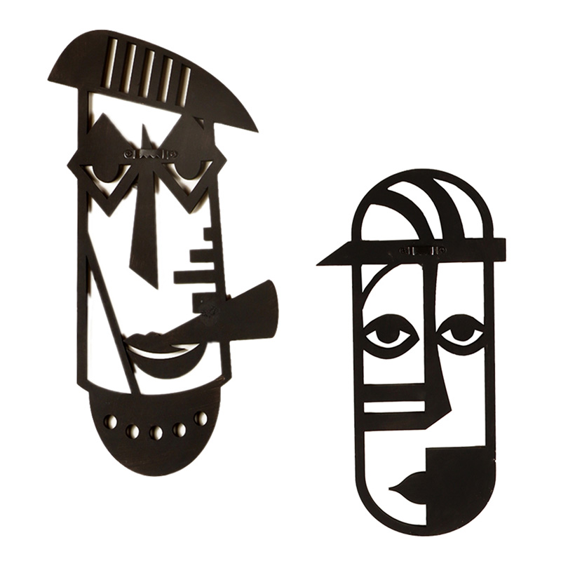 Moorni Don & Peter Wall Decor Set of 2