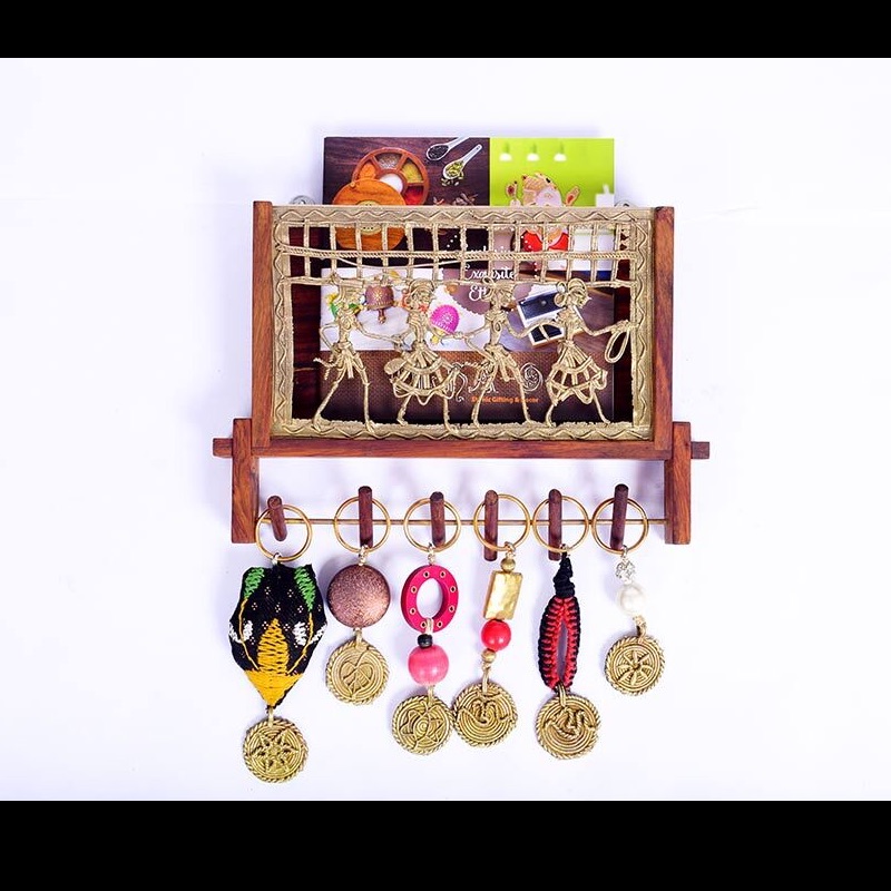 Key Hanger In Dhokra Work