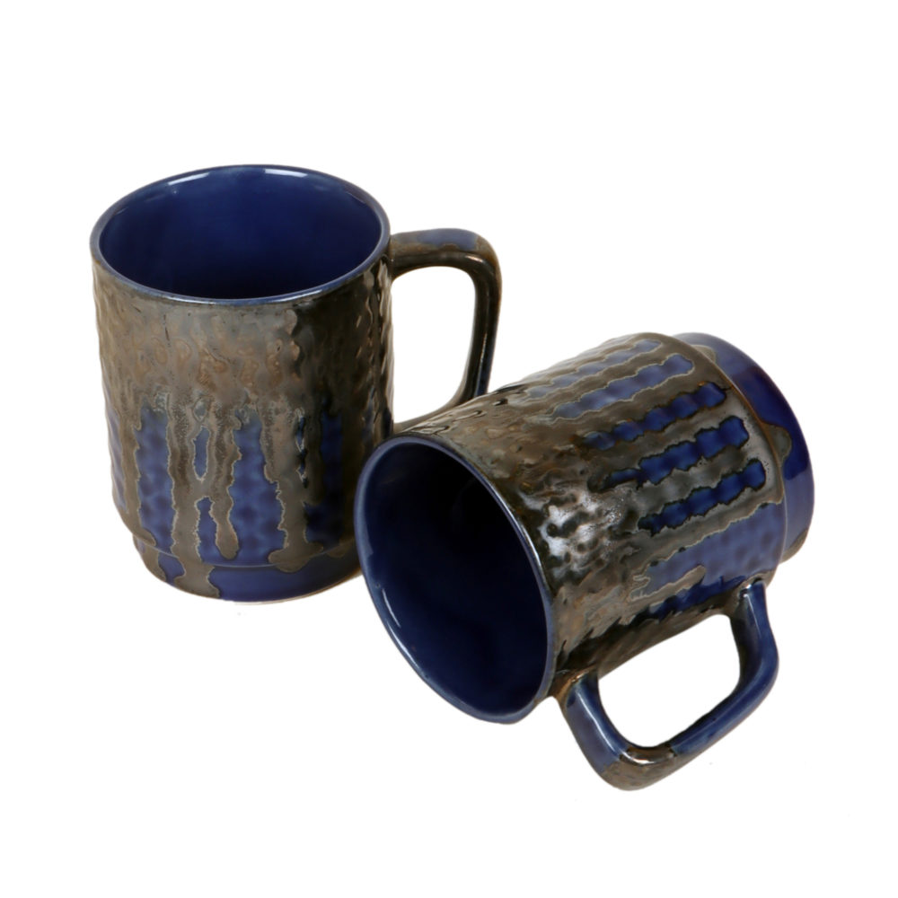 Moorni Midnight Blue Tea Cups Set of 6