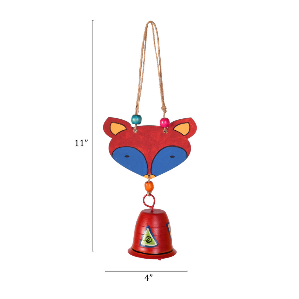 Moorni Foxy Red Wind Chime (11x4)