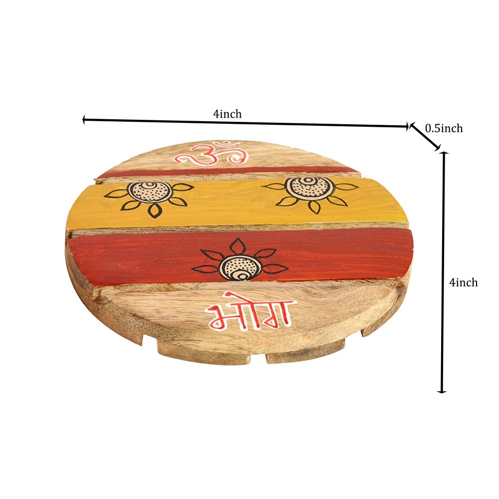 Moorni Bhog Chowki Round So2 (4x4)