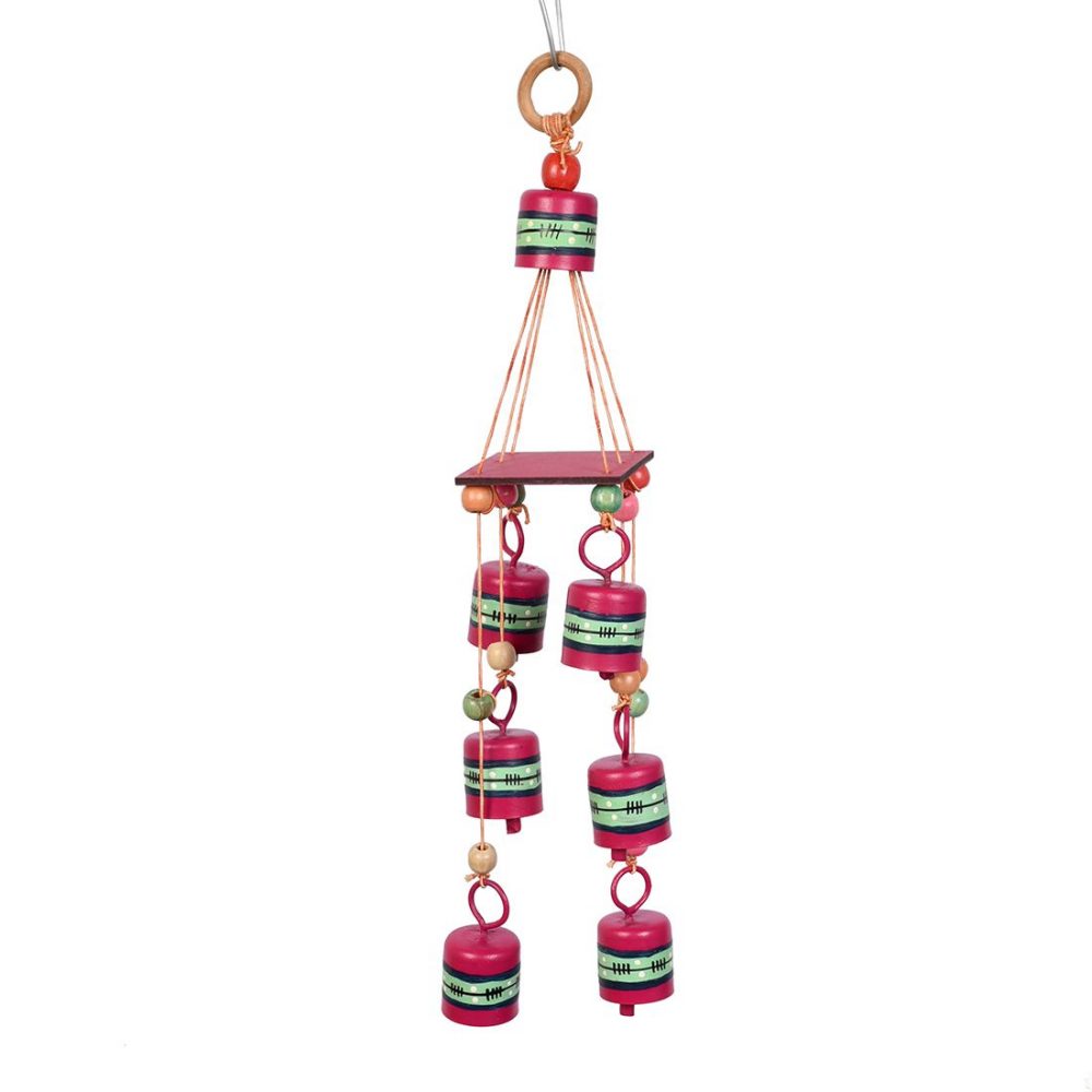 Moorni Lion Wind Chimes with Metal Bell for Outdoor Hanging and Home Decoration