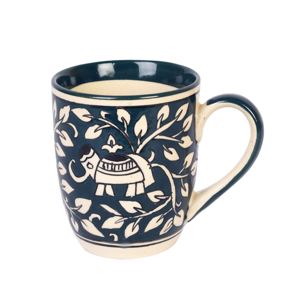 Moorni Midnightxs Elephants Drinking Mugs