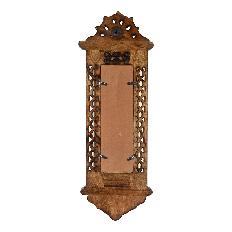 Moorni Handcrafted Jharokha Mirror Small - (20x7 in)