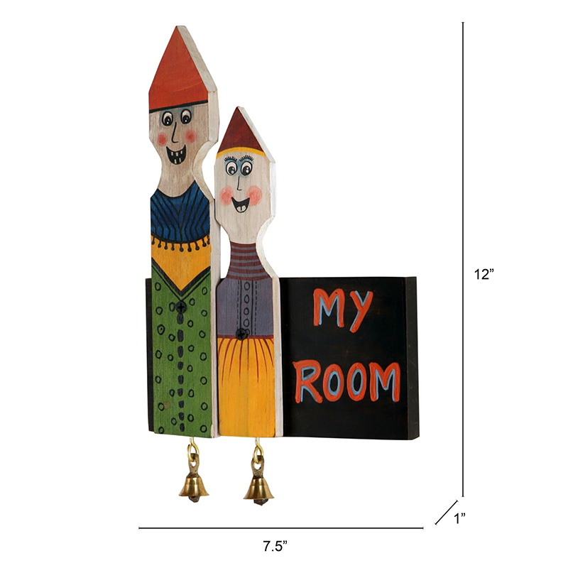 Moorni Funny N Honey Jokers My Room Board - (7.5x1x12 in)