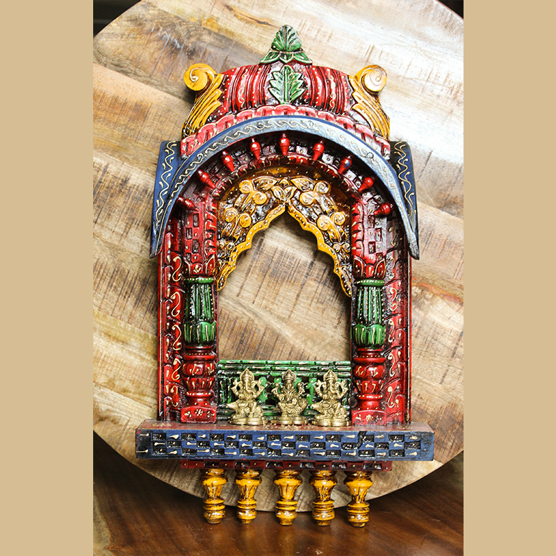 Moorni Wall Mount Hanging Temple (Frame)